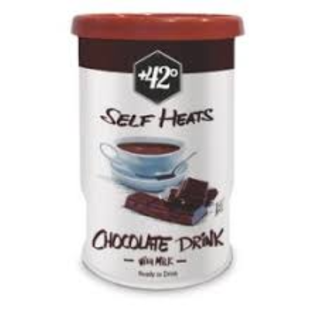 SELF HEATS CHOCOLATE DRINK WITH MILK 205ML